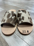 Cowhide Slides