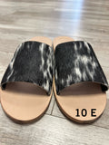 Cowhide Slides