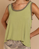 Waffle Trim Tank - *4//COLORS*