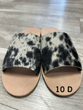 Cowhide Slides