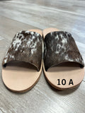 Cowhide Slides