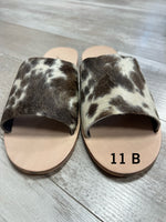 Cowhide Slides