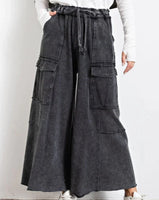 French Terry Wide Leg Pants - *3//COLORS*