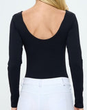Long Sleeve Seamless Reversible Bodysuit