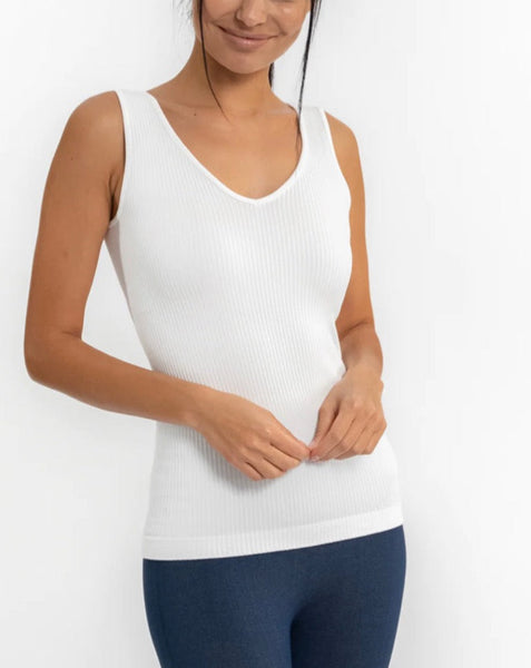 Ribbed Seamless Reversible Tank *BEST SELLER*