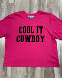 Boxy Cool It Cowboy T-Shirt - 2 Colors