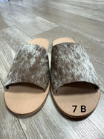 Cowhide Slides