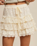 Tiered Lace Shorts *2//COLORS*
