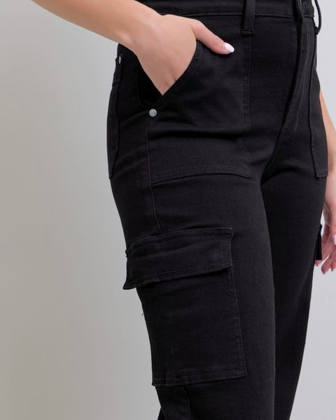 Judy Blue Cargo - Black