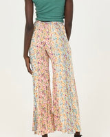 Multi Fabric Flowy Pants