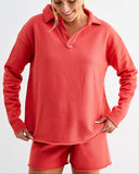 Henley Sweatshirt - *4//Colors*