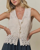 Lace Vest - 2//Colors