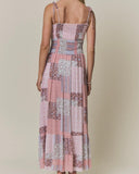 Patchwork Dress - Mauve