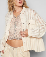Lace Jacket - Cream