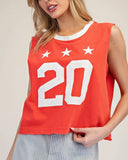 Sleeveless Varsity Top - *2//COLORS*