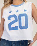 Sleeveless Varsity Top - *2//COLORS*