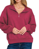 Scuba Half Zip Sweatshirt