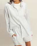 Pin Stripe Shorts