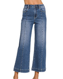 Center Seam Crop Jeans