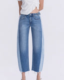 2 Tone Baby Barrel Jean