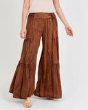 Washed Tiered Pants - *2//COLORS*