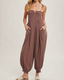 Gauze Jogger Jumpsuit - *2//COLORS*