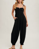 Gauze Jogger Jumpsuit - *2//COLORS*