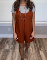 Tie Strap ROMPER - *5//COLORS*