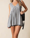 Sleeveless Babydoll Top *5//COLORS*