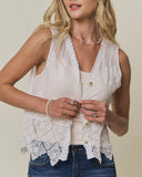 Crochet / Lace Vest - 3//Colors