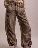 Ruched Tencel Cargo - *Lots of Colors*