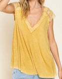 Lace Detail Top *4//COLORS*