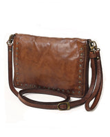 Studded Leather Zip Organizer - *2//COLORS*