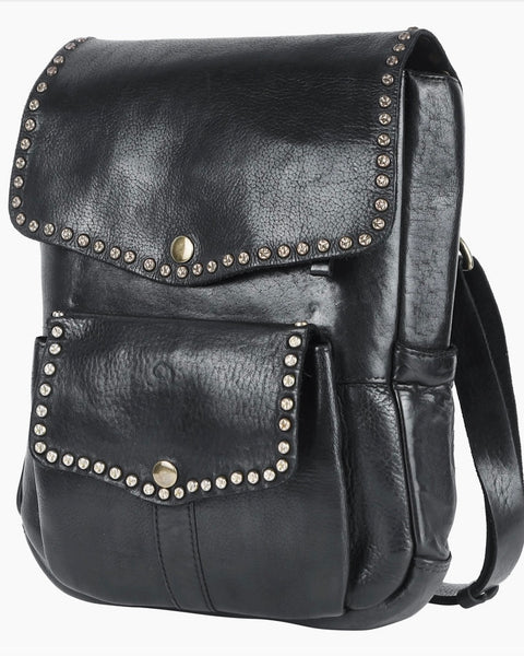 Studded Backpack - BLACK