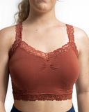 Lace Trim Bralette - Lots of Colors