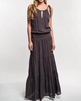 Charcoal Maxi Dress