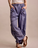 Ruched Tencel Cargo - *Lots of Colors*