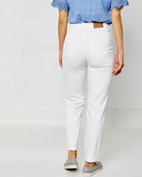 Judy Blue White Denim Joggers