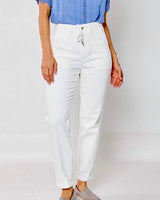 Judy Blue White Denim Joggers