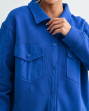 Snap Button Shacket *4//Colors*