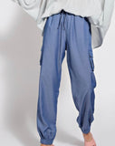 Chambray Joggers