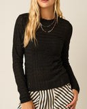 Textured Long Sleeve Top - *2//Colors*