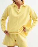 Henley Sweatshirt - *4//Colors*