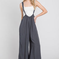 CHARCOAL Adjustable Jumpsuit