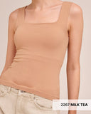 Square Neck Tank - 2//Colors