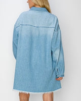 Medium Wash Denim Dress