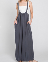 CHARCOAL Adjustable Jumpsuit