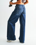 Low Rise Wide Leg Jean