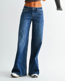 Low Rise Wide Leg Jean