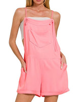 Adjustable Tie straps Romper